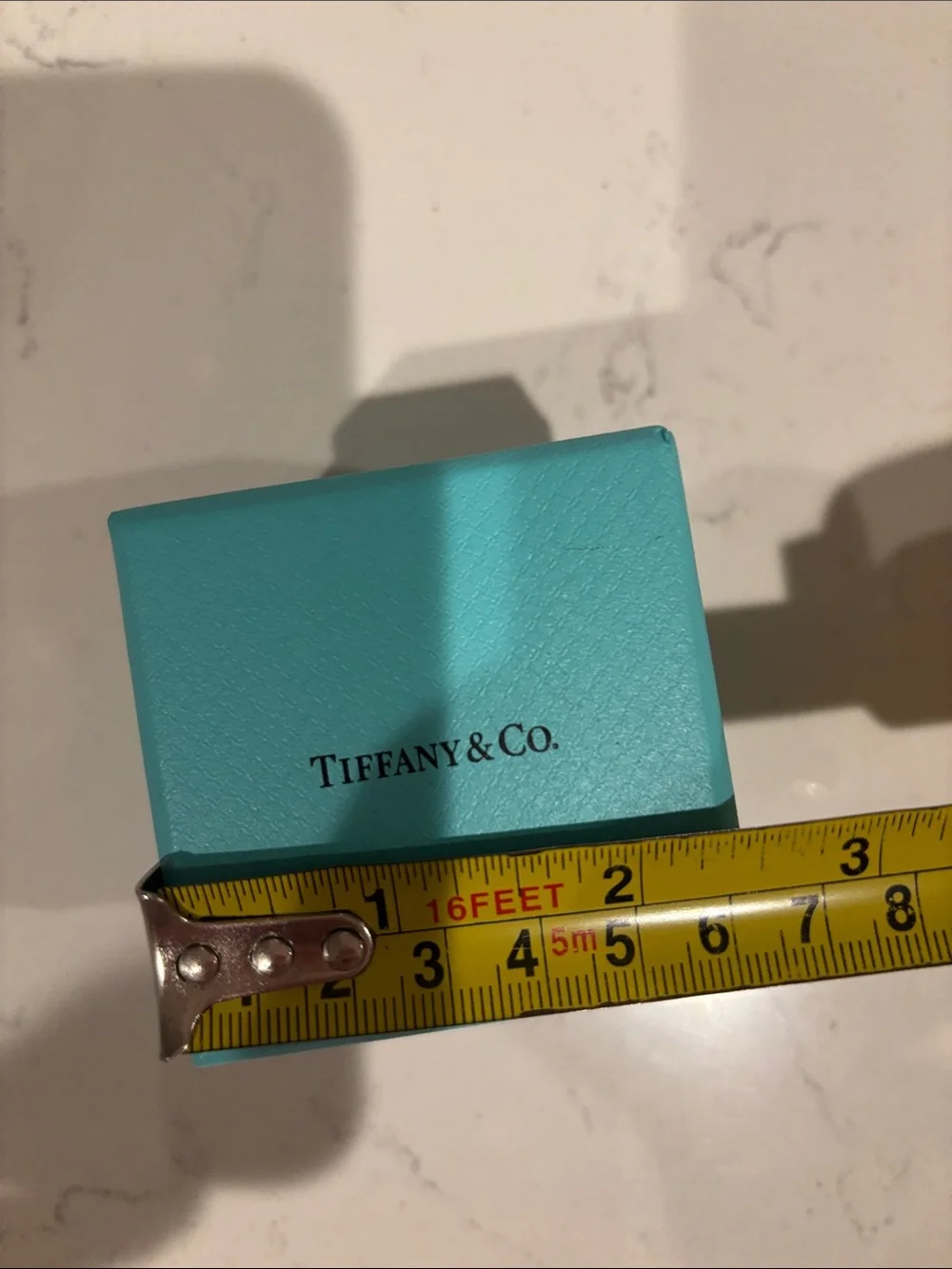 Tiffany & Co. Robin's Egg Blue Gift Box with Logo